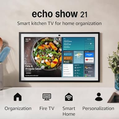 Echo Show 21 (newest model) with Ring Battery Doorbell Pro (newest model) - Image 2