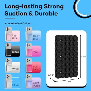 Silicone Suction Cup Phone Mount Double-Sided569 - Image 4