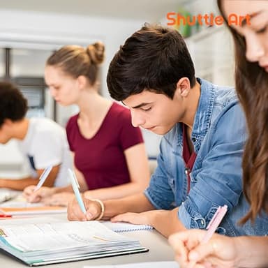 Shuttle Art Retractable Pastel Shifting Gel Ink Pens, 15 Pack Black Ink Pens, Cute Pens 0.5mm Fine Point Soft Aesthetic Barrel for Smooth Writing Journaling Taking Notes School Office Home - Image 6