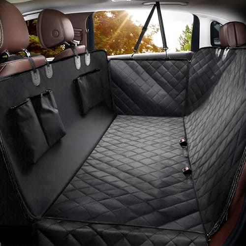 Dog Car Seat Cover for Back Seat,100% Waterproof Scratch Proof Nonslip Seat Cover,600D Heavy Duty Scratch Soft Dog Hammock for Car for Cars Trucks and SUVs - Image 1