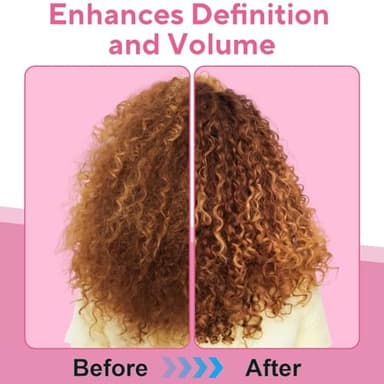 Curl Defining Brush, Curly Hair Brush for Curls Waves & Coils, Define, Volumize, Detangle Women Girls Curls, Reduce Hair Pulling Frizz, Fun Cat-Head Design, Pink, 1PCS - Image 4