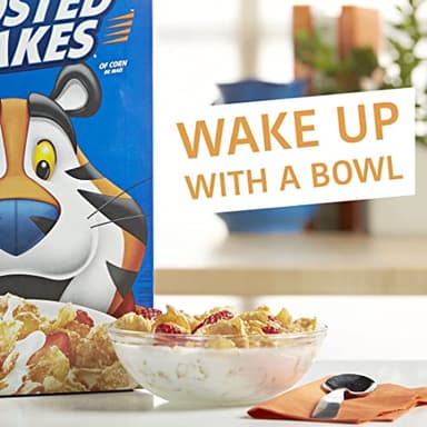 Kellogg's Frosted Flakes Breakfast Cereal, 8 Vitamins and Minerals, Kids Snacks, Large Size, Original, 10.8lb Case (10 Boxes) - Image 5