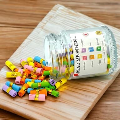 Bible Verse Jar, Bible Accessories, Prayer Jar, Graduation for Her, Christian Gifts For Women, Religious Gifts for Women (Bible Jar for Emotions And Feelings) - Image 7