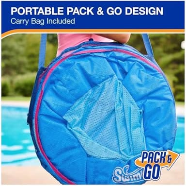 SwimWays Spring Float Premium Papasan Pool Lounger, Inflatable Pool Floats Adult with Fast Inflation for Ages 15 & Up - Image 6