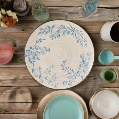 Pfaltzgraff Bella 12 Piece Dinnerware Set, Service For 4, Multicolor - Image 5