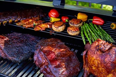 Pit Boss PB440D2 Wood Pellet Grill, 440 SERIES, Black - Image 8