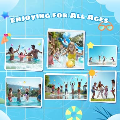 Reusable Water Balloons for Kids - No Magnets, Leak-Resistant Silicone Splash Balls, Quick-Fill & Long-Lasting - Durable Outdoor Water Toys for Summer Pool Party, Backyard Water Games - Image 7