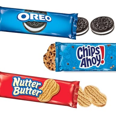 Nabisco Cookies Variety Pack, OREO, Nutter Butter, CHIPS AHOY!, 40 Snack Packs (4 Cookies Per Pack, 4 Boxes) - Image 6