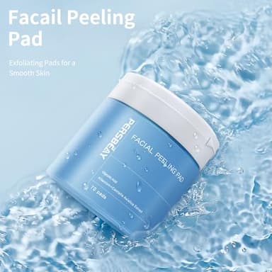 Persbeay Glycolic Acid Pads, Exfoliating Toner Pads for Facial Radiance, Dual Action Gentle Face Pad for Deep Cleaning Effect |Peels & Daily Skin Renewal |Salicylic Acid & Vitamins B3 |70 Count - Image 2