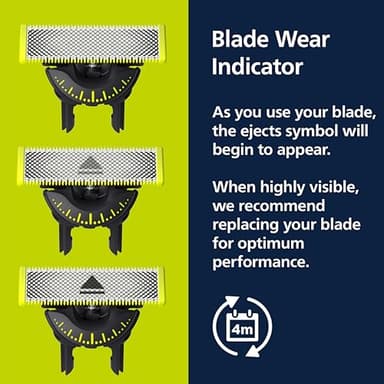 Philips Norelco OneBlade 360 Pro Face + Body, Hybrid Electric Beard Trimmer, Shaver and Bodygroomer, with 360 Blade Technology, Model QP6552/90 - Image 8