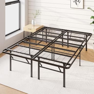 ZINUS SmartBase Heavy Duty Mattress Foundation, 16 Inch Metal Platform Bed Frame, No Box Spring Needed, Sturdy Steel Frame, Underbed Storage, Full - Image 8