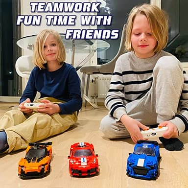 WISEPLAY STEM Toys for 7-10 Year Old Boys & Girls - 306Pcs RC Car Building Block Set - STEM Building Toys for Boys & Girls Ages 6-10 Years - Great Remote Control Car Birthday Gift for Kid - Image 6
