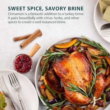 Soeos Cinnamon Sticks, 8 oz (227g), Cassia Cinnamon Sticks, Strong Aroma, 2.75" Length, 100% Raw Cinnamon, Perfect for Baking, Cooking, Beverages, Coffee, Tea and Mulled Wine - Image 5