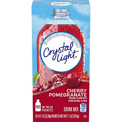 Crystal Light Sugar-Free Cherry Pomegranate Drink Mix (10 On-the-Go Packets) - Image 1