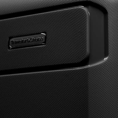 Traveler's Choice Pagosa Indestructible Hardshell Expandable Spinner Luggage, Black, 22-Inch Carry-on - Image 10