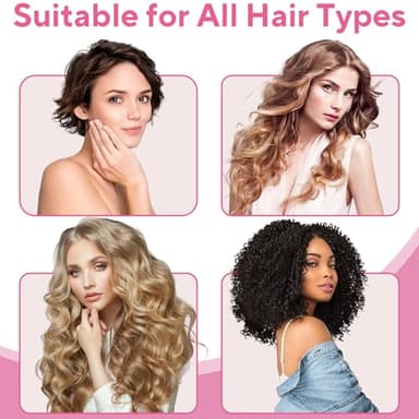 Curl Defining Brush, Curly Hair Brush for Curls Waves & Coils, Define, Volumize, Detangle Women Girls Curls, Reduce Hair Pulling Frizz, Fun Cat-Head Design, Pink, 1PCS - Image 2