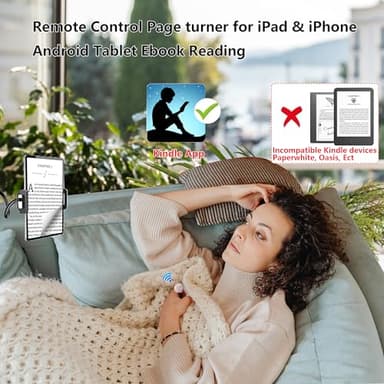 Vekesen Tiktok Scrolling Ring for iPhone, Bluetooth Camera Remote Control, Remote Control for TIK Tok Scrolling Ring for iPhone, Android (Baby Pink) - Image 4