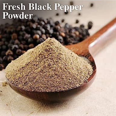 Himalayan Chef Organic Black Pepper Powder Shaker - 6.17Oz (175g), Free from Artificial Colors & Additives, Non GMO & Kosher Certified, Black Pepper Shaker - Image 5