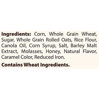 Mom's Best Oats and Honey Blend Cereal, Made with Whole Grain, Heart Healthy, No High Fructose Corn Syrup, Kosher, 18 Oz Box (Pack of 14) - Image 3