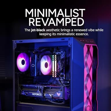 Cooler Master Hyper 212 Pro aRGB CPU Air Cooler, SickleFlow Edge 120 PWM Fan, Composite 4 Copper Heat Pipes, 152mm Tall, Sleek Top Cover, AMD Ryzen AM5|AM4, Intel LGA 1851|1700 Brackets - Image 2