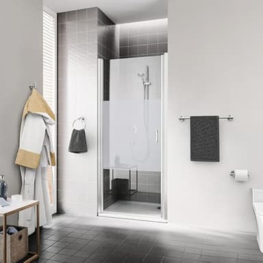 USHOWER Brushed Nickel Towel Bar, 24-Inch Towel Rack for Bathroom Wall Mounted, Thicken SUS304 Stainless Steel Towel Rod Modern Home Decor (Total Length 26-Inch) - Image 9