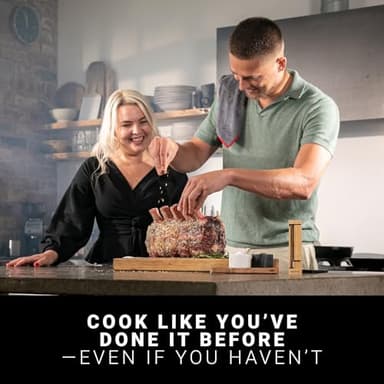 MEATER Pro: Smart Bluetooth Wireless Meat Thermometer Digital | 1000°F Heat Resistance | Long Range | Certified Accuracy | BBQ, Oven, Grill, Smoker, Air Fryer, Deep Fryer - Image 4