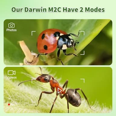 BEAVERLAB Finder Digital Microscope with 4 Inch Screen, 1080P HD 1600X Kids Portable Handheld Microscope with 8G Card for Scientific Experiment - Image 3