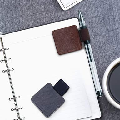 Yizerel Pen Loop Holder Set, 12 Pack Self-Adhesive Pencil Holder Elastic Design for Notebooks, Journals, Calendars with 12 Colors (12 Pcs) - Image 3