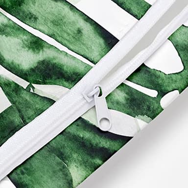 zcyxuuw Wet Bag, Wet Dry Bag, Wet Bag for Swimsuit, Travel, Beach, Pool, Diapers, Dirty Yoga Gym Clothes, Makeup Bag, Waterproof Tropical Palm Leaves Decor Jungle Palm Leaf Favors - Image 7