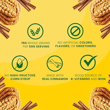 belVita Breakfast Bars Biscuits, Cinnamon Brown Sugar, 30 Total Packs, 6 Boxes (4 Biscuits Per Pack) - Image 4