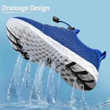 ATHMILE Water Shoes for Men Women Barefoot Hiking Swim River Shoes Adult Lake Pool Aqua Socks Beach Quick Dry for Hiking Surfing Kayaking Sport Accessories Camping Must Haves - Image 6