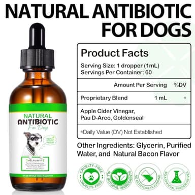 Dog Antibiotics, Natural Antibiotics for Dogs, Dog Multivitamin Herbal Supplements 60ml - Image 5