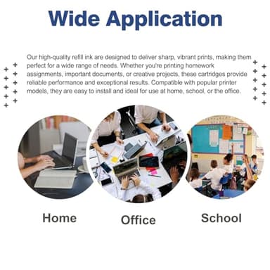 Couleuris 552 Ink Refill Bottles 6 Pack Replacement for Epson Ecotank Photo ET-8550 ET-8500 ET8550 ET8500 8550 8500 Printer, Compatible for T552 Dye Ink Black,Photo Black,Cyan, Magenta,Yellow, Gray - Image 7