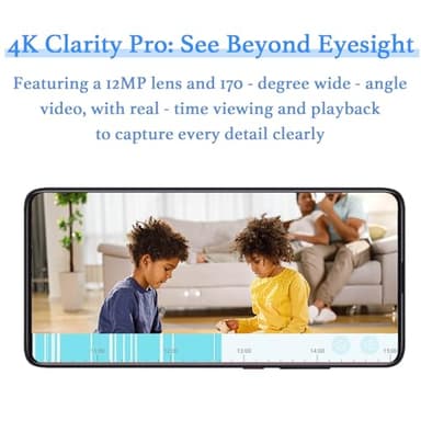 Hidden Camera with Audio/Video. Mini Small Camera. Spy Hidden Cameras for Home Indoor Use. Spy Cam with Night Vision and Motion Detection | Only 0.9 inch! Baby Monitor Small Mini Wireless Outdoor S38 - Image 4