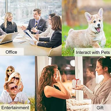 Artist Unknown 4 Color Voice Recording Button, Dog Buttons for Communication Pet Training Buzzer, 30 Second Record & Playback, Funny Gift for Study Office Home - 4 Color Packs - Image 5