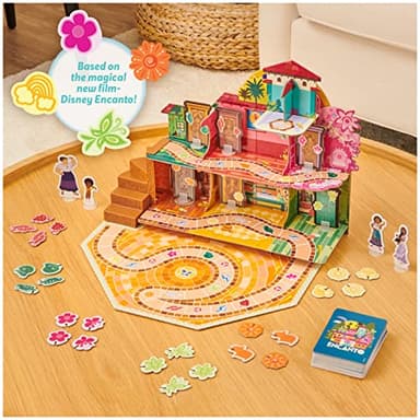 Disney Encanto, House of Charms Cute Easy Family Board Game with Magic Tokens Based on The Movie, for Kids Ages 5 and up - Image 2