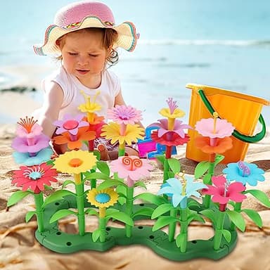 CENOVE Toddler Toys for 3 4 5 6 Years Old Boys Girls,Upgrade DIY Building Blocks Stacking Toy,STEM Educational Brain Development Preschool Kindergarten Toy with Storage Box - Image 4