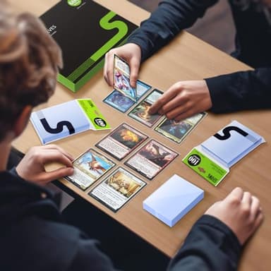 1200 Pack Card Sleeves, Perfect Fit Inner Sleeves Ideal for Double-Sleeving, Crystal Clear Trading Card Sleeve for MTG, PKM, TCG, Compatible with Matte MTG Card Sleeve - Image 2