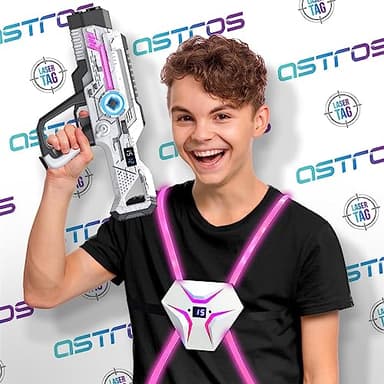 Laser Tag Rechargeable, Lazer Tag Game Set of 2 for Kids Indoor & Outdoor Play, Gift Ideas for Kids Teens and Adults, Cool Toys for Teenage Ages 8 9 10 11 12+Year Old Boy & Girls - Image 7