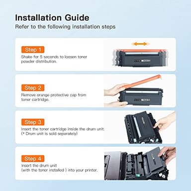 E-Z Ink Toner Cartridge Replacement for to use with HL-L2300D (Black, 4 Pack) - Image 6