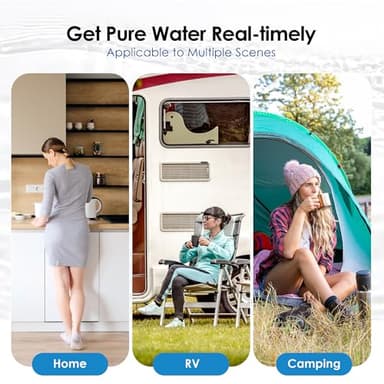 Waterdrop NSF/ANSI 42&372 Certified Water Filter, Replacement for Berkey® BB9-2® Black Filters, ProOne® or Alexapure® Gravity Water Filter System and Waterdrop King Tank Series, (Pack of 2) - Image 9