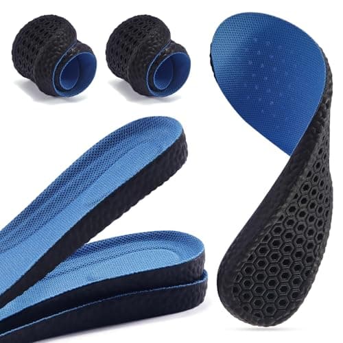 Eimocs 2 Pairs Memory Foam Insoles for Men/Women, Providing Shock Absorption and Cushioning for Tired Feet, All-Day Comfort Shoe Inserts - Image 1