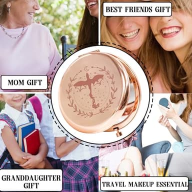 CMNIM Acotar Velaris Merch Gift The 13 Inspired Mirror Throne Glass Series Fan Gift City of Starlight Gift for Bookworm (The 13 Inspired Mirror) - Image 7