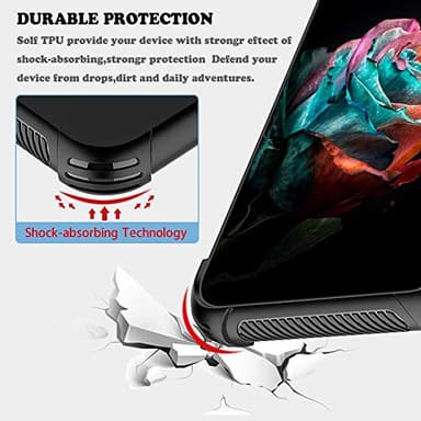 ZHEGAILIAN for iPhone Xs Max Case, Military-Grade Protection, All-Around Shockproof Corners, Anti-Scratch Phone Case for iPhone Xs Max - Flower Rose - Image 6