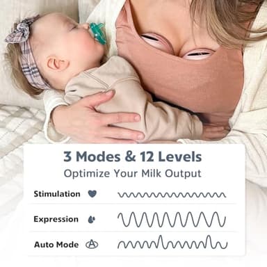 MomMed Wearable Breast Pump S21 - Leak-Proof Design, Hands-Free Double Portable Electric Breast Pump with 9 Levels - 24mm Shield - Image 6