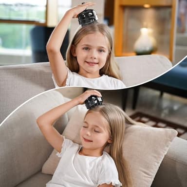 SHINLEA 2 in 1 Scalp Massager Hair Growth,Scalp Scrubber with Soft Silicone Bristles for Dandruff Removal,Shampoo Brush for Exfoliation,Head Massager for Both Wet and Dry Use (Black) - Image 9