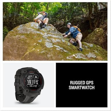 Garmin Instinct® E 45mm, Rugged Outdoor GPS Smartwatch, 24/7 Health Monitoring, Wrist-Based Heart Rate, Up to 16 Days of Battery Life, Charcoal - Image 9