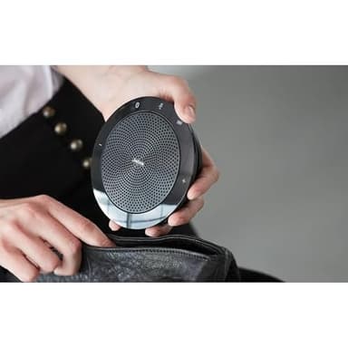 Jabra Speak 510 UC Wireless Bluetooth Speakerphone – Outstanding Sound Quality, Portable Conference Speaker for Holding Meetings Anywhere - Certified for Zoom & Google Meet - Image 2