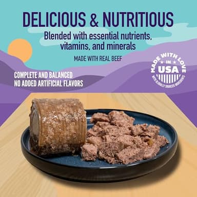 A Strong Heart Wet Dog Food, Chicken & Beef Variety Pack - 13.2 oz Cans (Pack of 12), Made in The USA with Real Chicken & Beef - Image 8