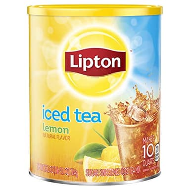 Lipton Iced Tea Mix, Lemon, Makes 10 Quarts,Count 6(Pack of 1) - Image 3